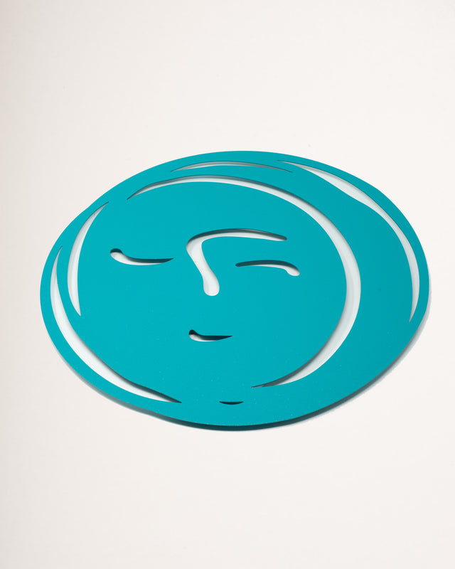 Kit Sottopiatti Doppia Luna Turchese