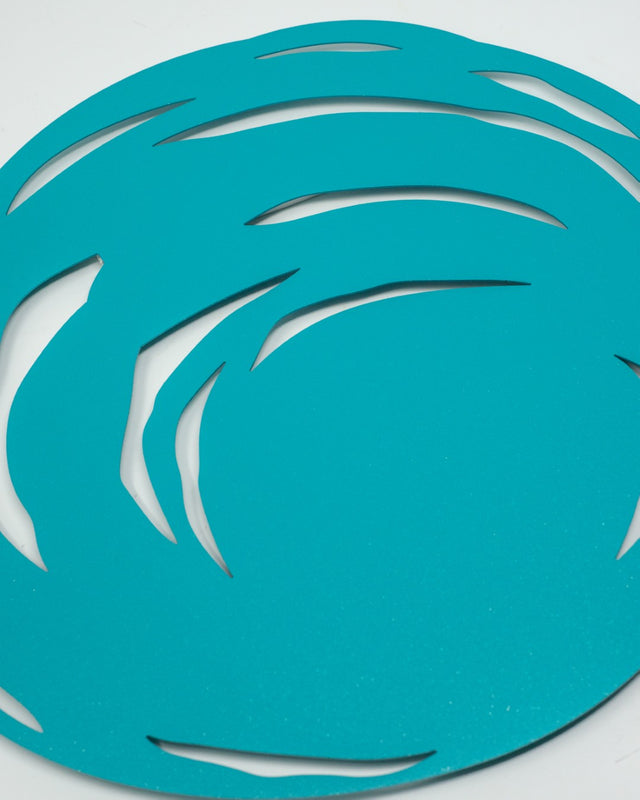 Kit Sottopiatti Doppia Luna Turchese