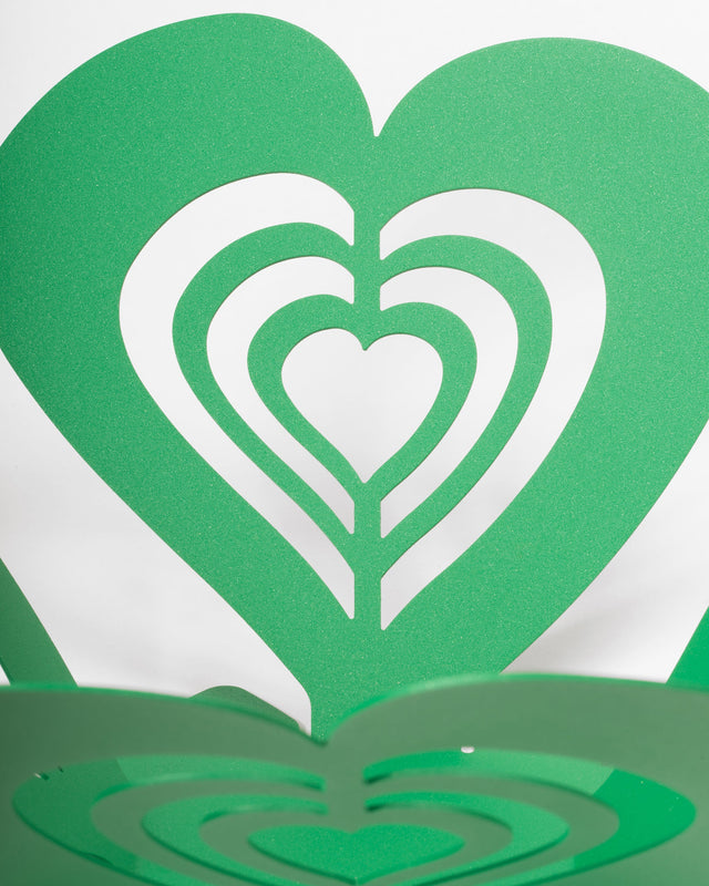 Centrotavola Cuore Multiplo Piccolo Verde